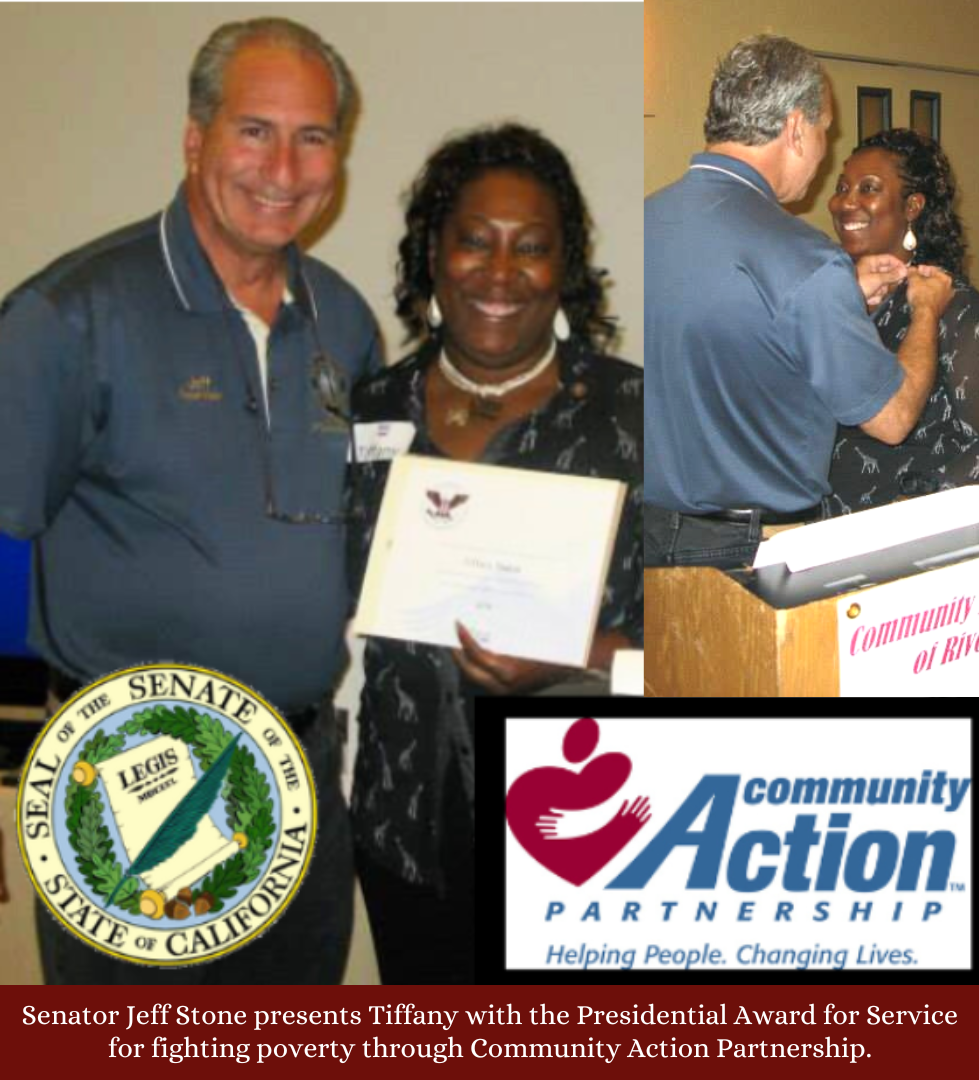 Senator Jeff Stone Recognizes Tiffany Baker